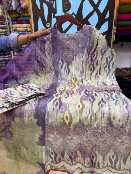 Pakistani Inspired stitched Item 